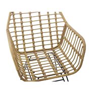 Modern rattan coffee chair table set 3 pcs, outdoor furniture rattan chair by La Spezia additional picture 3