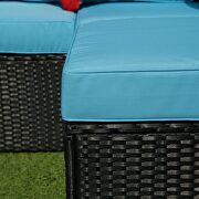 5 pieces pe rattan sectional outdoor furniture by La Spezia additional picture 13