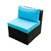 5 pieces pe rattan sectional outdoor furniture by La Spezia additional picture 14