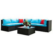 5 pieces pe rattan sectional outdoor furniture by La Spezia additional picture 17