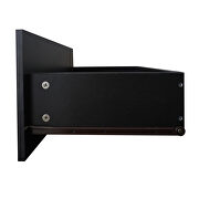 Black TV stand with led rgb lights,flat screen tv cabinet, gaming consoles by La Spezia additional picture 7