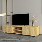 Modern design TV stand for living room in oak by La Spezia additional picture 12