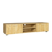 Modern design TV stand for living room in oak by La Spezia additional picture 10