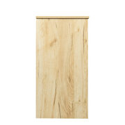 Modern wood buffet sideboard with 2 doors in oak by La Spezia additional picture 9