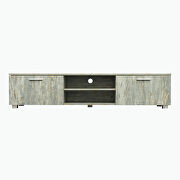 Living room furniture TV stand modern in gray by La Spezia additional picture 3