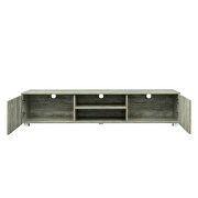 Living room furniture TV stand modern in gray by La Spezia additional picture 5