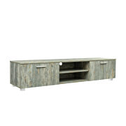 Living room furniture TV stand modern in gray by La Spezia additional picture 9