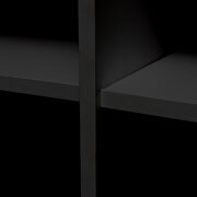 Black high gloss modern buffet with led light by La Spezia additional picture 5