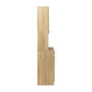 Tall wardrobe with 6 doors in oak by La Spezia additional picture 11