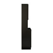 Tall wardrobe with 6 doors in black by La Spezia additional picture 14