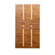 Tall wardrobe with 6-doors in walnut by La Spezia additional picture 12