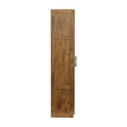 High wardrobe with 2 doors in walnut by La Spezia additional picture 12