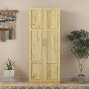 High wardrobe with 2 doors in oak by La Spezia additional picture 2