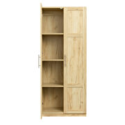 High wardrobe with 2 doors in oak by La Spezia additional picture 8