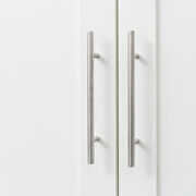High wardrobe with 2 doors in white by La Spezia additional picture 2