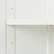 High wardrobe with 2 doors in white by La Spezia additional picture 8