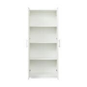 High wardrobe with 2 doors in white by La Spezia additional picture 9