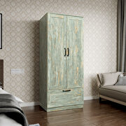 High wardrobe with 2 doors in gray by La Spezia additional picture 11
