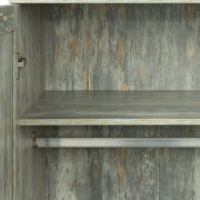 High wardrobe with 2 doors in gray by La Spezia additional picture 4