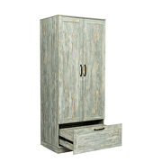 High wardrobe with 2 doors in gray by La Spezia additional picture 10