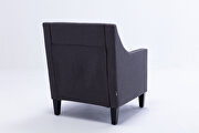 Accent armchair living room chair, charcoal linen by La Spezia additional picture 12