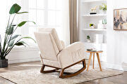 Living room comfortable rocking chair living room chair beige by La Spezia additional picture 11