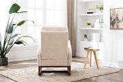 Living room comfortable rocking chair living room chair beige by La Spezia additional picture 7