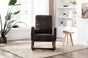 Living room comfortable rocking chair living room chair dark gray by La Spezia additional picture 14