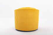 Yellow velvet modern leisure swivel accent chair by La Spezia additional picture 17
