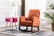 Living room comfortable rocking chair living room chair orange by La Spezia additional picture 13