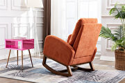 Living room comfortable rocking chair living room chair orange by La Spezia additional picture 14