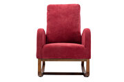 Living room comfortable rocking chair living room chair red by La Spezia additional picture 2