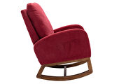 Living room comfortable rocking chair living room chair red by La Spezia additional picture 14