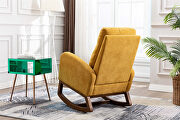 Living room comfortable rocking chair living room chair yellow by La Spezia additional picture 4