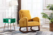Living room comfortable rocking chair living room chair yellow by La Spezia additional picture 5