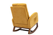 Living room comfortable rocking chair living room chair yellow by La Spezia additional picture 7