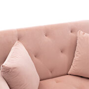 Pink velvet chaise lounge chair /accent chair by La Spezia additional picture 11
