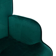 Accent chair living room/bed room, modern leisure chair green color microfiber fabric by La Spezia additional picture 12