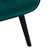 Accent chair living room/bed room, modern leisure chair green color microfiber fabric by La Spezia additional picture 8