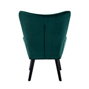 Accent chair living room/bed room, modern leisure chair green color microfiber fabric by La Spezia additional picture 9