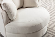 Modern leisure swivel accent barrel chair additional photo 2 of 9