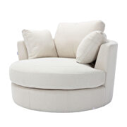 Modern leisure swivel accent barrel chair additional photo 5 of 9