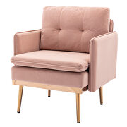 Pink velvet chaise lounge chair /accent chair by La Spezia additional picture 13