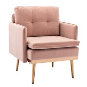 Pink velvet chaise lounge chair /accent chair by La Spezia additional picture 14