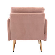 Pink velvet chaise lounge chair /accent chair by La Spezia additional picture 6