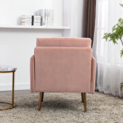 Pink velvet chaise lounge chair /accent chair by La Spezia additional picture 9