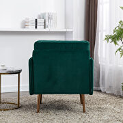 Green velvet chaise lounge chair /accent chair by La Spezia additional picture 13
