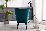 Accent chair living room/bed room, modern leisure teal chair by La Spezia additional picture 11