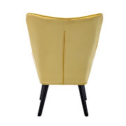 Accent chair living room/bed room, modern leisure yellow chair additional photo 2 of 13