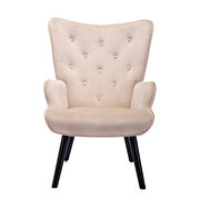 Accent chair living room/bed room, modern leisure beige chair by La Spezia additional picture 8